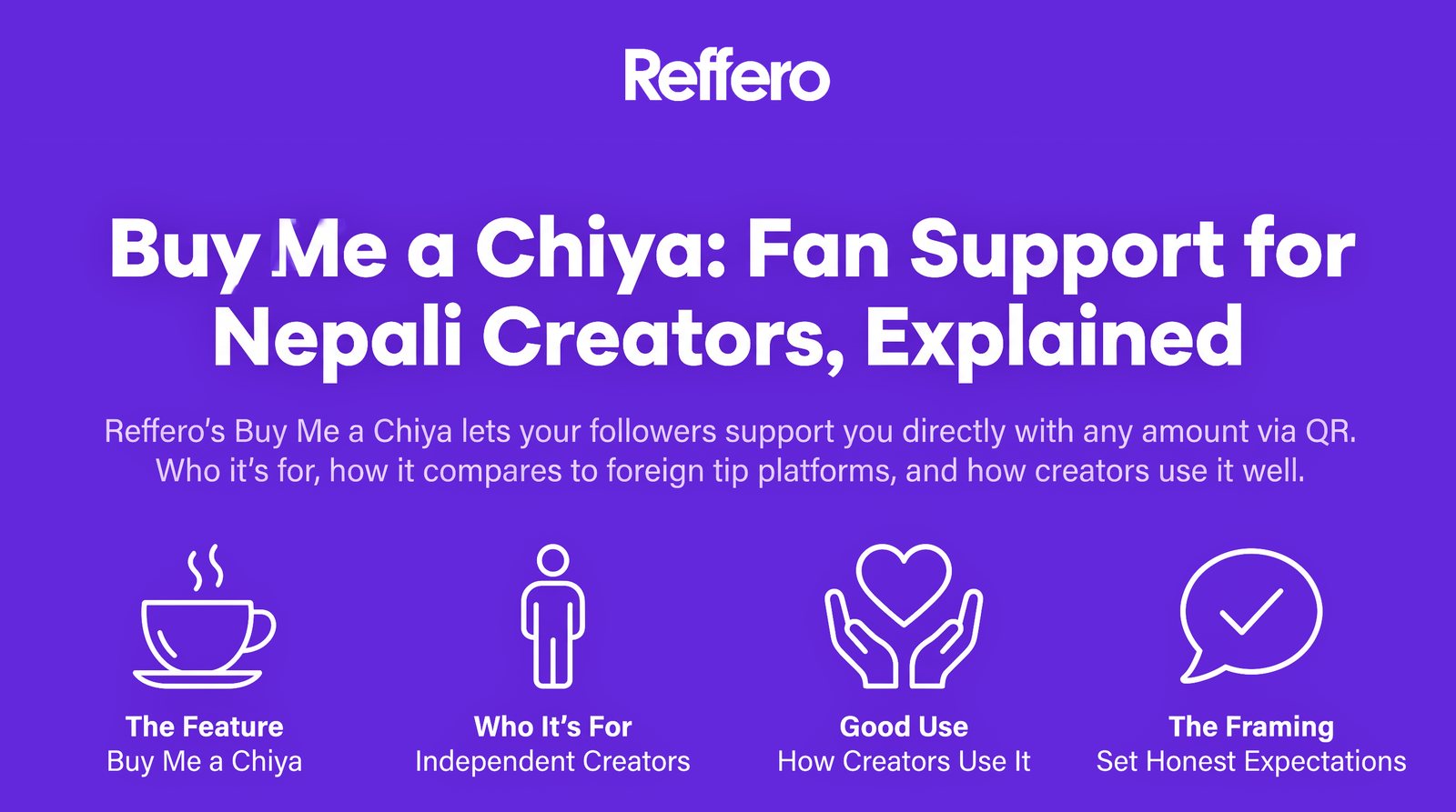 Buy Me a Chiya: Fan Support for Nepali Creators, Explained