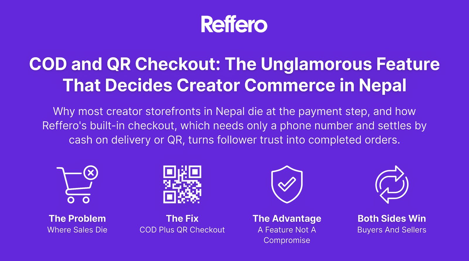 COD and QR Checkout: The Unglamorous Feature That Decides Creator Commerce in Nepal