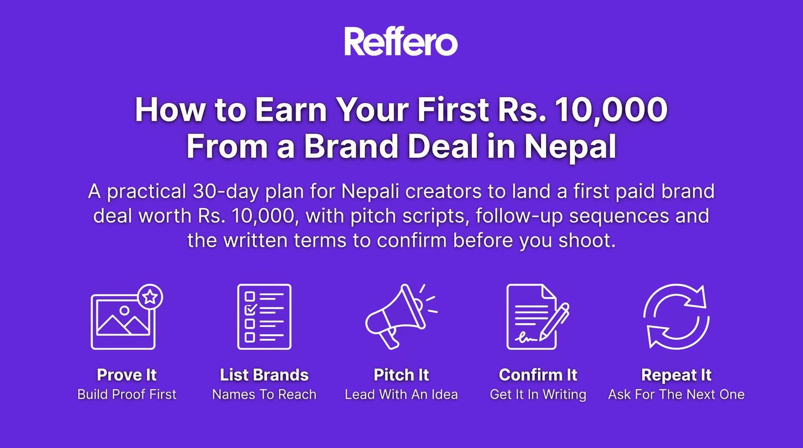 How to Earn Your First Rs. 10,000 From a Brand Deal in Nepal