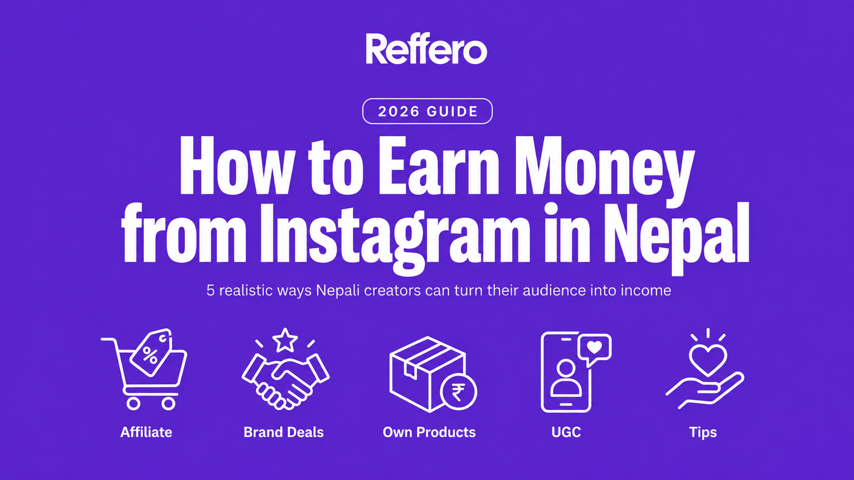 How to Earn Money from Instagram in Nepal (2026 Guide)